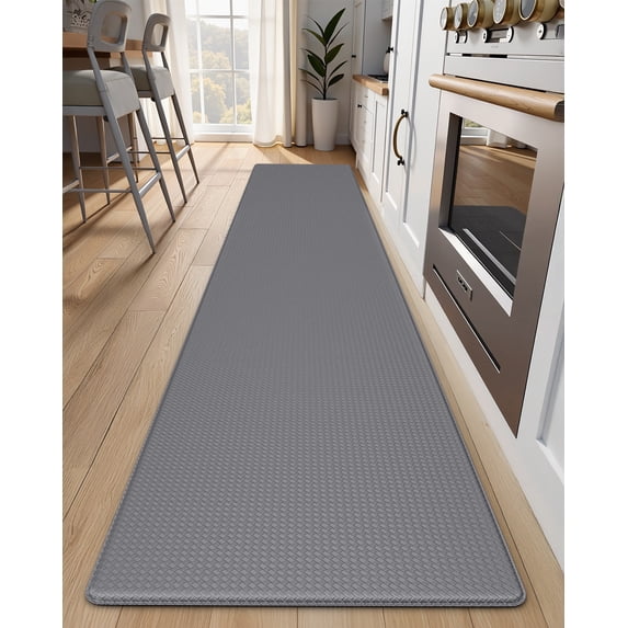 GALMAXS7 Kitchen Rugs and Mats Kitchen Mat Anti Fatigue Mats for kitchen, Non Slips Kitchen Floor Mat for Standing,17"x95",Gray