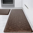 thumbnail image 1 of GALMAXS7 Kitchen Mat Anti Fatigue Mats for Kitchen,Non Slips Kitchen Rugs and Mats for Floor,17"x29"+17"x60",Brown, 1 of 9