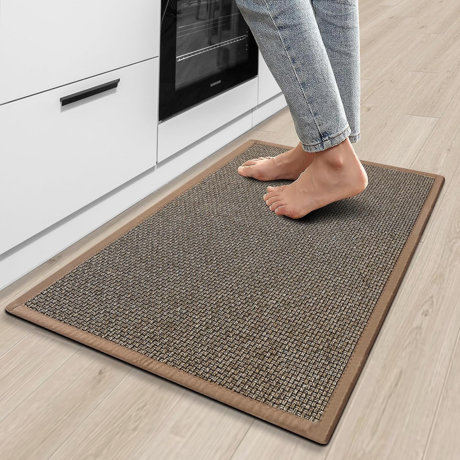 GALMAXS7 Kitchen Rugs and Mats Non Skid Washable, Absorbent Kitchen