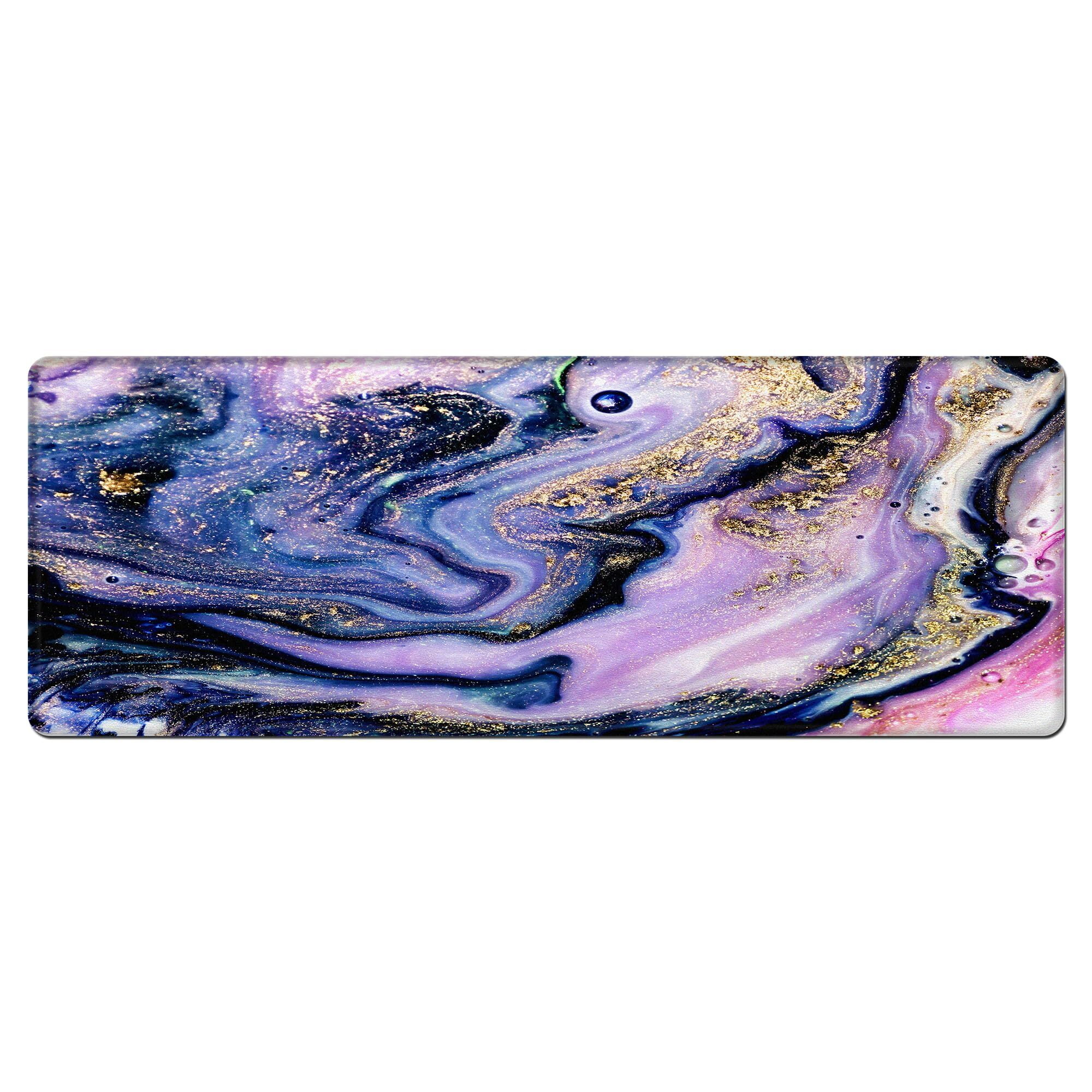 GALMAXS7 Marble Purple Kitchen Mats for Floor Anti Fatigue Mats for