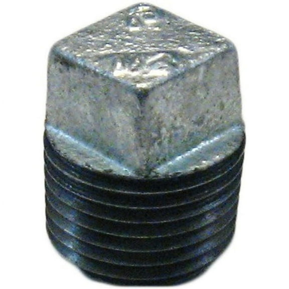 GALPL12 Galvanized Plug, 1/2 Inch
