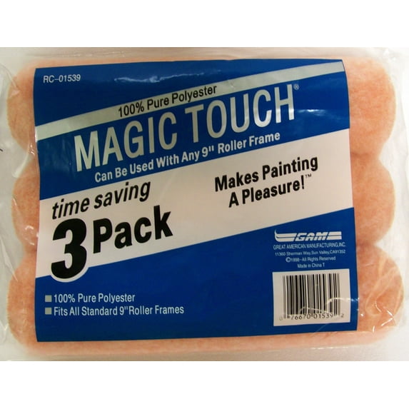 Gam RC01539 9 3 Pack Multi-Pack Roller Cover