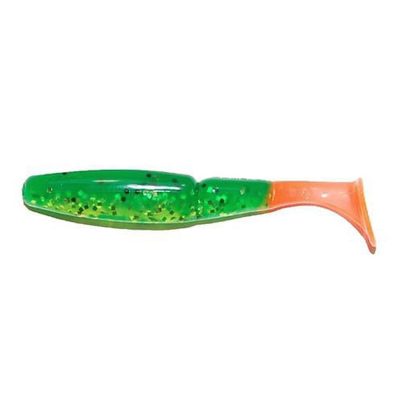 GAMBLER EZ3037 Little EZ Fire Tiger Size 3.75" 9 Pack Fishing Lure