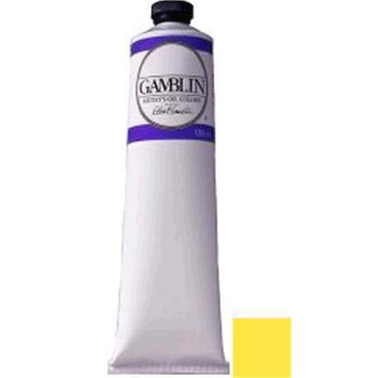 GAMBLIN ARTISTS COLORS CO 6170 1980 OIL COLOR CADMIUM YELLOW LIGHT 150ML