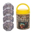 thumbnail image 1 of GAME Mossy Oak 4-inch Weatherproof Magnetic LED Puck Light with Remote 4-Pack, 1 of 3
