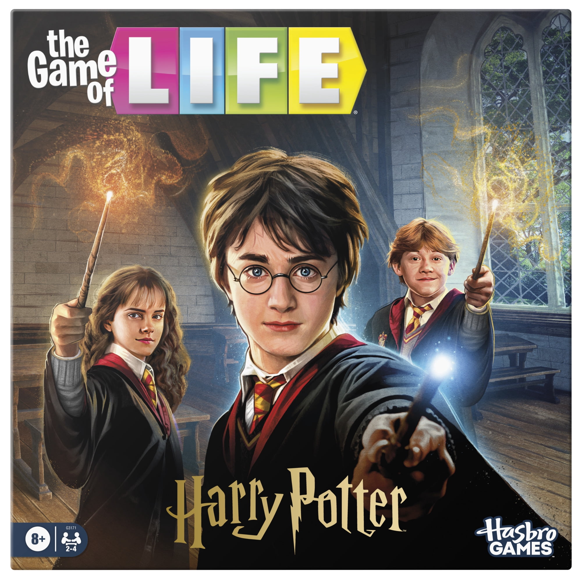 The Game of Life HARRY POTTER Edition Board Game, Family Games for Kids, Teens, Adults, 8+