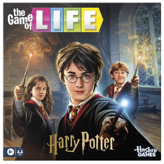 The Game of Life HARRY POTTER Edition Board Game, Family Games for Kids, Teens, Adults, 8+