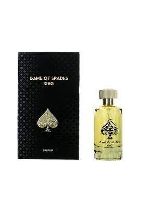 Jo Milano Game of Spades King Parfum, Unisex Fragrance, 3.4 fl oz Spray