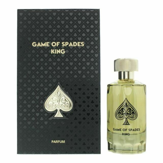 Jo Milano Game of Spades King Parfum, Unisex Fragrance, 3.4 fl oz Spray