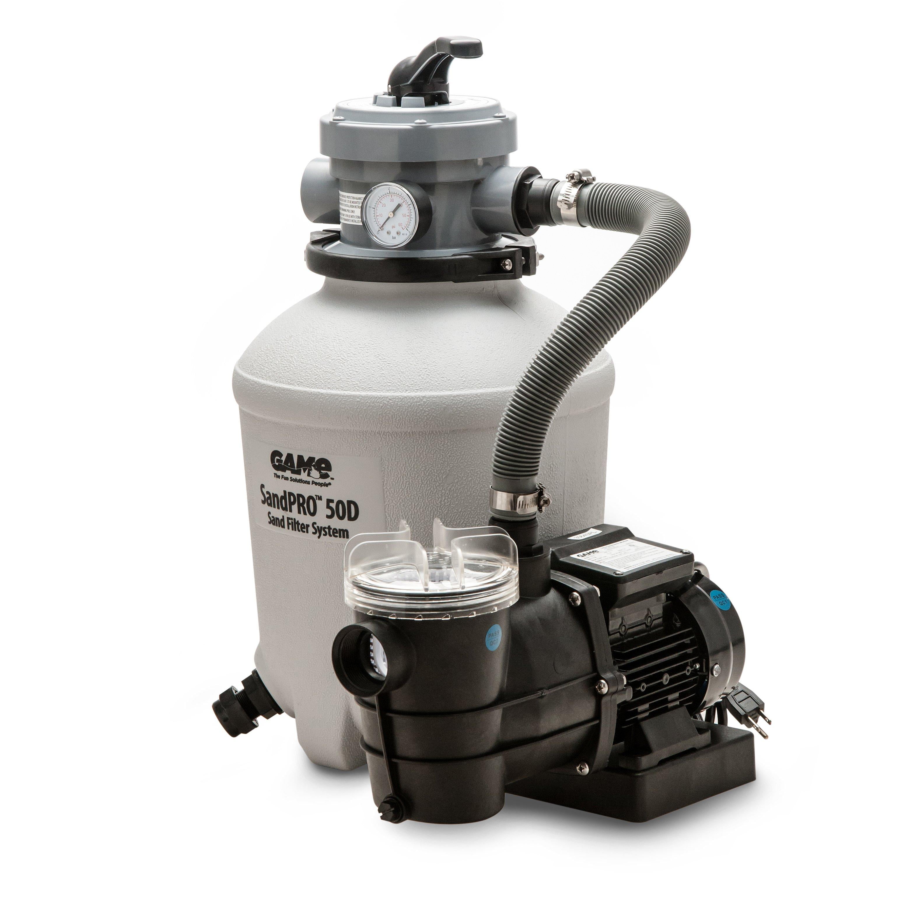 GAME SandPro 50D System Pump Filter (1/2 HP) for Swimming Pools