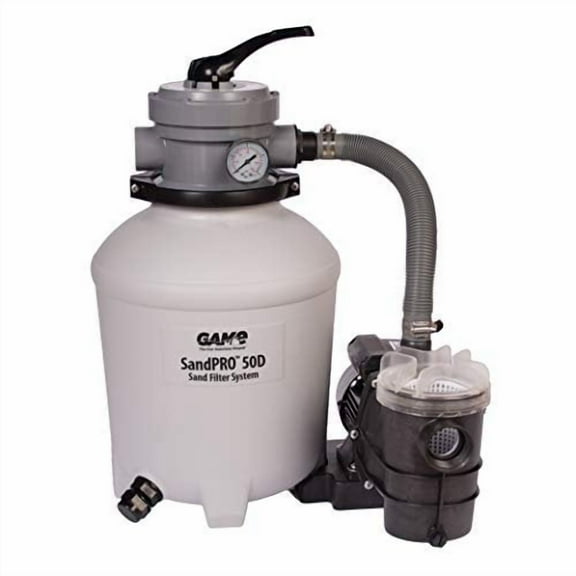 Game SandPro 50D Above Ground Pool Pump and Sand Filter Kit 4710