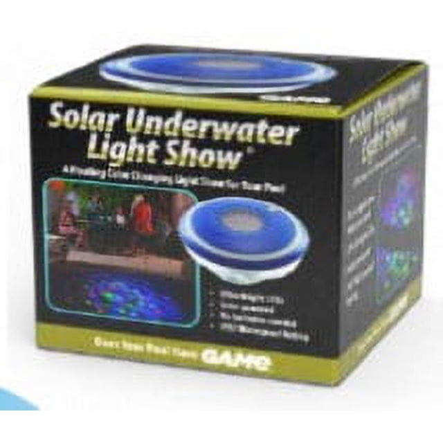 Game Pool Light GAME Solar Underwater Wireless Floating Waterproof Submersible LED ...