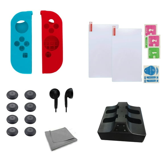 GAMEFITZ 18 in 1 Accessories Kit for Nintendo Switch