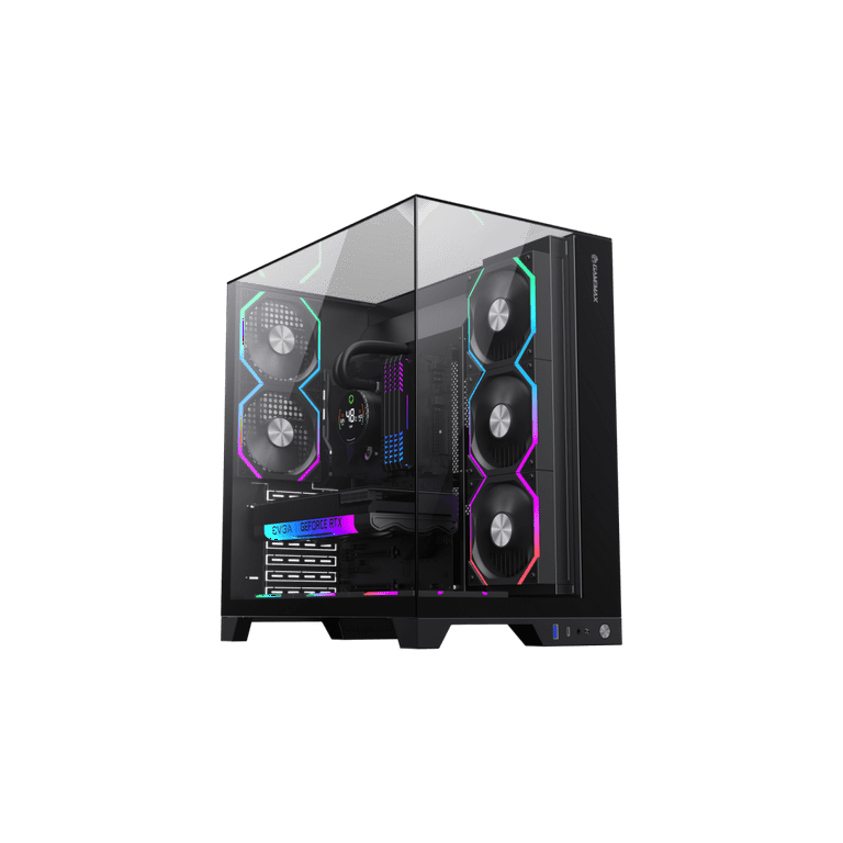 GAMEMAX PCケース Infinity Pro BK Infinity Pro BK-Tempered Glass PC
