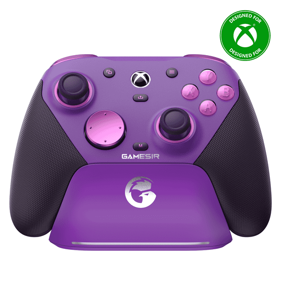GameSir G7 Pro Tri-Mode Wireless Controller for Xbox, PC & Android, TMR Sticks, Hall Effect Triggers, Plum Purple