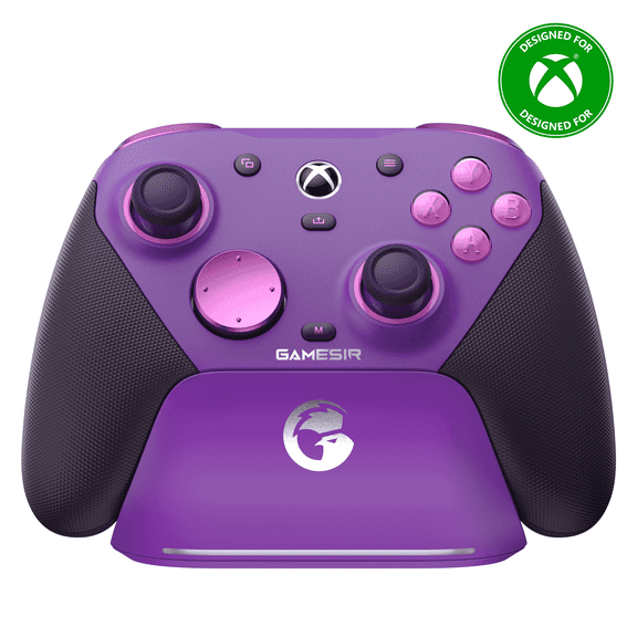 GameSir G7 Pro Tri-Mode Wireless Controller for Xbox, PC & Android, TMR Sticks, Hall Effect Triggers, Plum Purple
