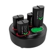GAMFAMI Rechargeable Battery Packs for Xbox One/Xbox Series X|S, 4 X 1200mAh Xbox One Controller Battery Packs, Rechargeable Batteries with Charging Station for Xbox One/One S/One X/One Elite