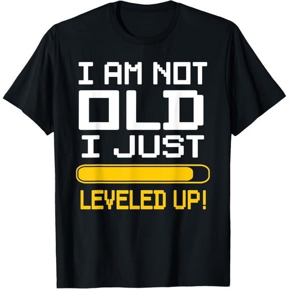 GAMING 365 I'm Not Old I Just Leveled Up Gamer Funny Gift T-Shirt