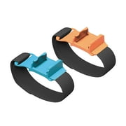 GAMINJA 2-Pack Adjustable Leg Straps for Nintendo Switch 2 & Switch OLED - Joy-Con Controller Bands for Ring Fit Adventure, Breathable Sweat-Resistant Sports Fitness Gaming Accessory