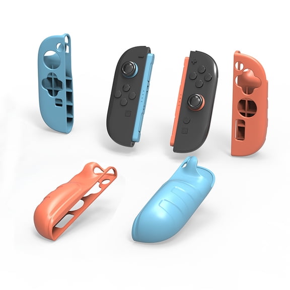 GAMINJA 2-Pack Silicone Case for Nintendo Switch 2 Joy-Con Controllers - Anti-Scratch Shockproof Protective Cover for Left/Right 2nd Gen Joycon, Soft Non-Slip Gaming Accessory 2025
