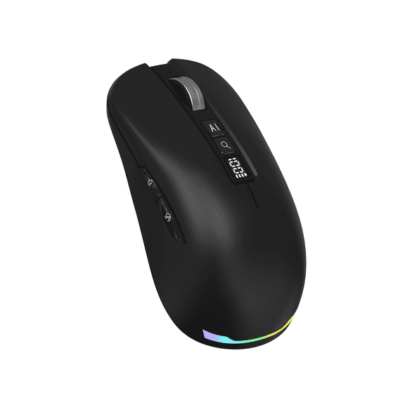 GAMINJA AI Wireless Mouse,Built-in Software with Voice Input,Writing Tools,Transcription,Translation,Screenshot Translation & Summary Functions,Compatible with PC & Laptops