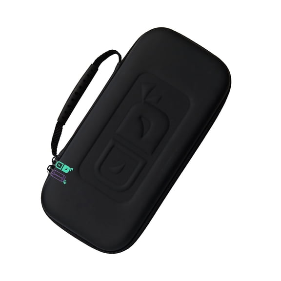 GAMINJA Hard Shell Carrying Case for Switch2 & Switch OLED, Waterproof Shockproof Portable Storage Bag with Game Card Slots, Protective Travel Case for Console & Gaming Accessories