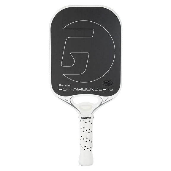 GAMMA Airbender 16 Carbon Fiber Pickleball Paddle with Aerodynamic Open Throat, 8.3 oz.