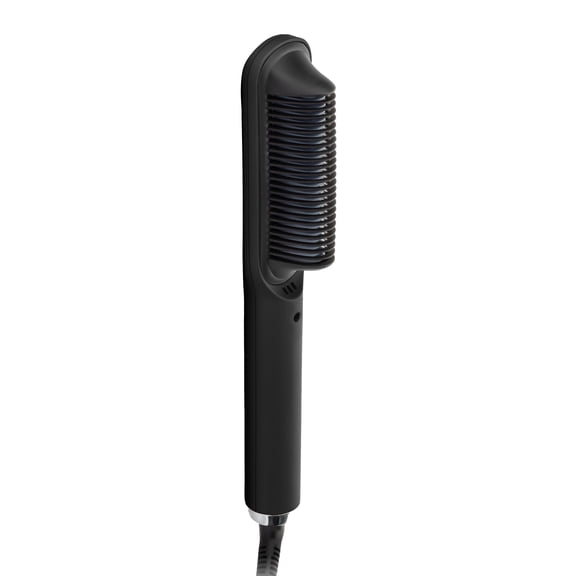 GAMMA+ Ceramic & Tourmaline Hot Brush Hair Straightening Styler with Cool Touch Technology, Anti-Frizz, Fast Styling, Cool Touch Bristles, Auto Shut-Off, Professional Salon Hair Tool