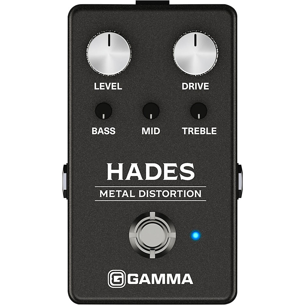 GAMMA Hades Metal Distortion Effects Pedal