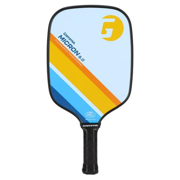 GAMMA Micron 5.0 Pickleball Paddle, Graphite Pickleball Paddle