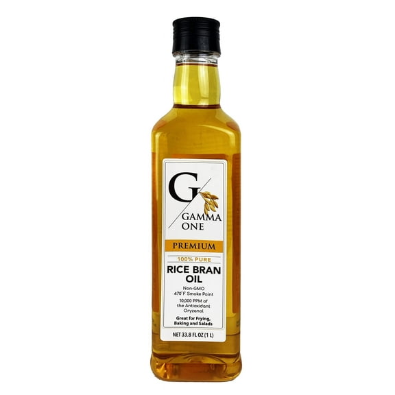 GAMMA ONE Rice Bran GGA1 Oil, 1 Liter
