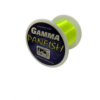 GAMMA Polyflex Copolymer Panfish Fishing Line Filler Spool, Optic