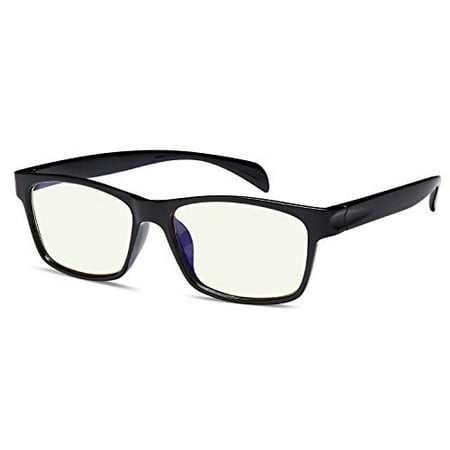GAMMA RAY 003 Computer Readers Reading Glasses in Ergonomic Memory Flex Frame w UV Protection, Anti Blue Rays, Anti Glare and Scratch Resistant Lens in 53-16-140 Size with Optional Magnification