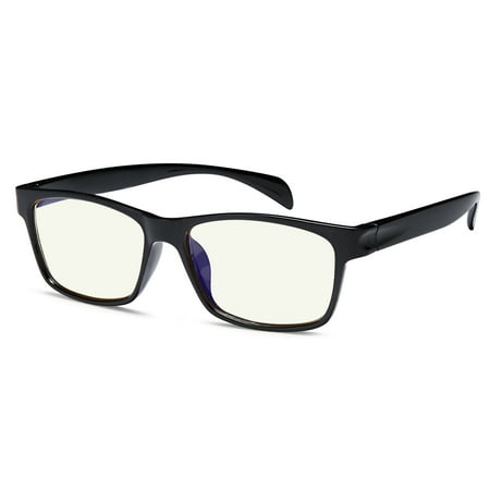 GAMMA RAY 003 Computer Readers Reading Glasses in Ergonomic Memory Flex Frame w UV Protection, Anti Blue Rays, Anti Glare and Scratch Resistant Lens in 53-16-140 Size with Optional Magnification