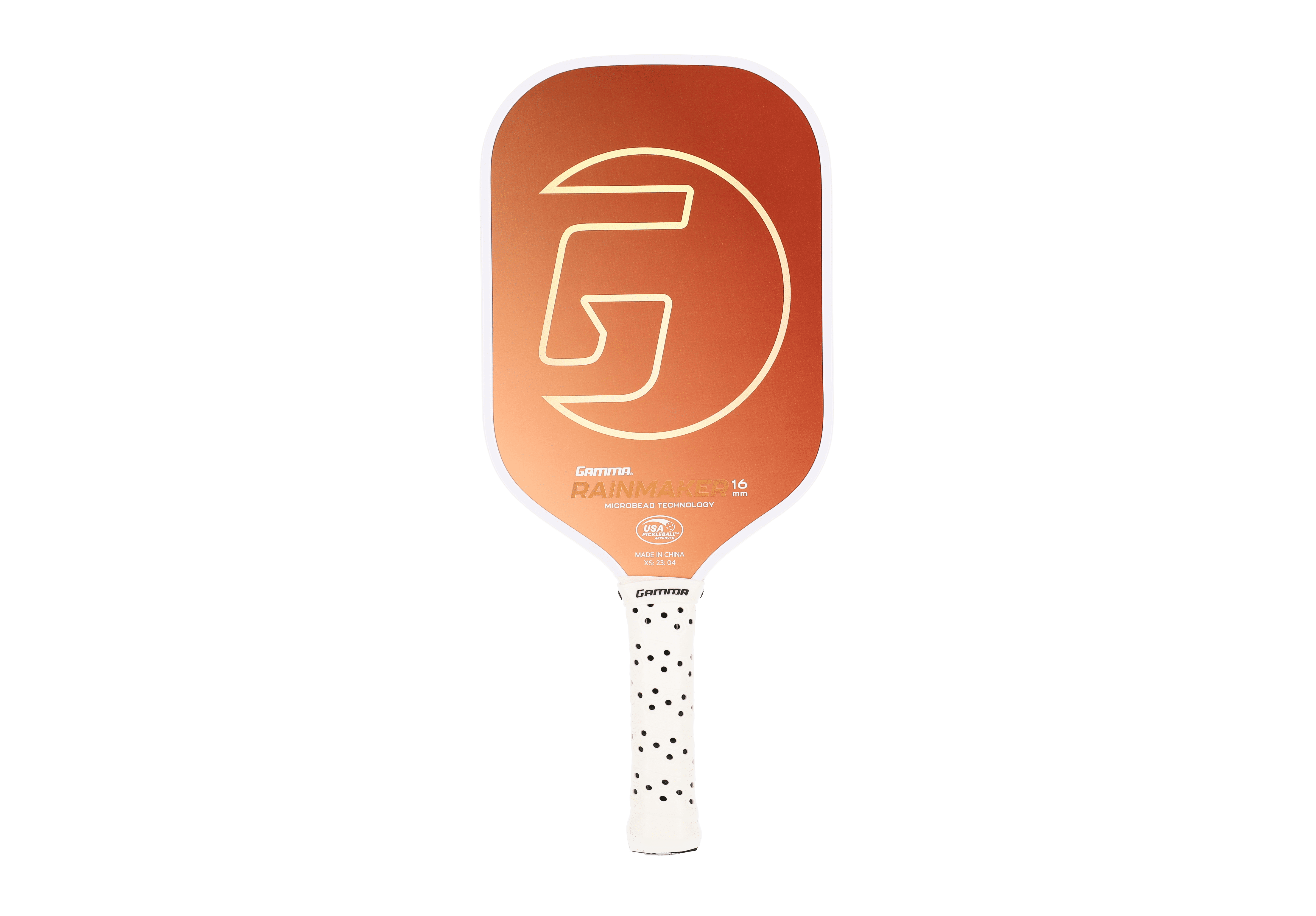 GAMMA Rainmaker 16 Microbead Pickleball Paddle - Orange