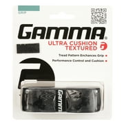 GAMMA Sports  Black Racquet Ultra Cushion Textured Replacement Grip