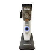 GAMMA+ X-Ergo Professional Cordless Hair Clipper 9V Microchipped Magnetic Motor, 3 Custom Lids in Matte Chrome, Gold, Rose Gold