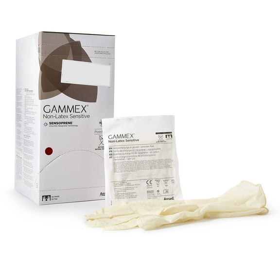 GAMMEX Non-Latex Sensitive Polychloroprene Surgical Glove Standard Cuff Length SIZE 7 200 per Case