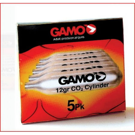 GAMO 12-Gram Replacement CO2 Cylinders, 5-Pack