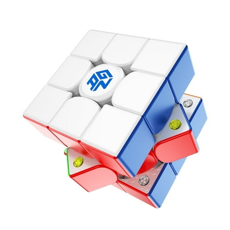 GAN 356 M, 3x3 Magnetic Cube Magic Cube Puzzle Toys Stickerless(Primary Internal & Lite Version)