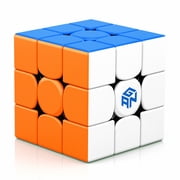 GAN 356 R S, Fast Magic Cube, Smooth Turning Speed Cube, Educational Stickerless Puzzle Toy Brain Teasers for Kids Adults