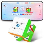 GAN356 I Carry E, Smart Cube 3x3, Bluetooth Magnetic Speed Cube, Competitions via Free App, Educational Toy to Improve Concentration