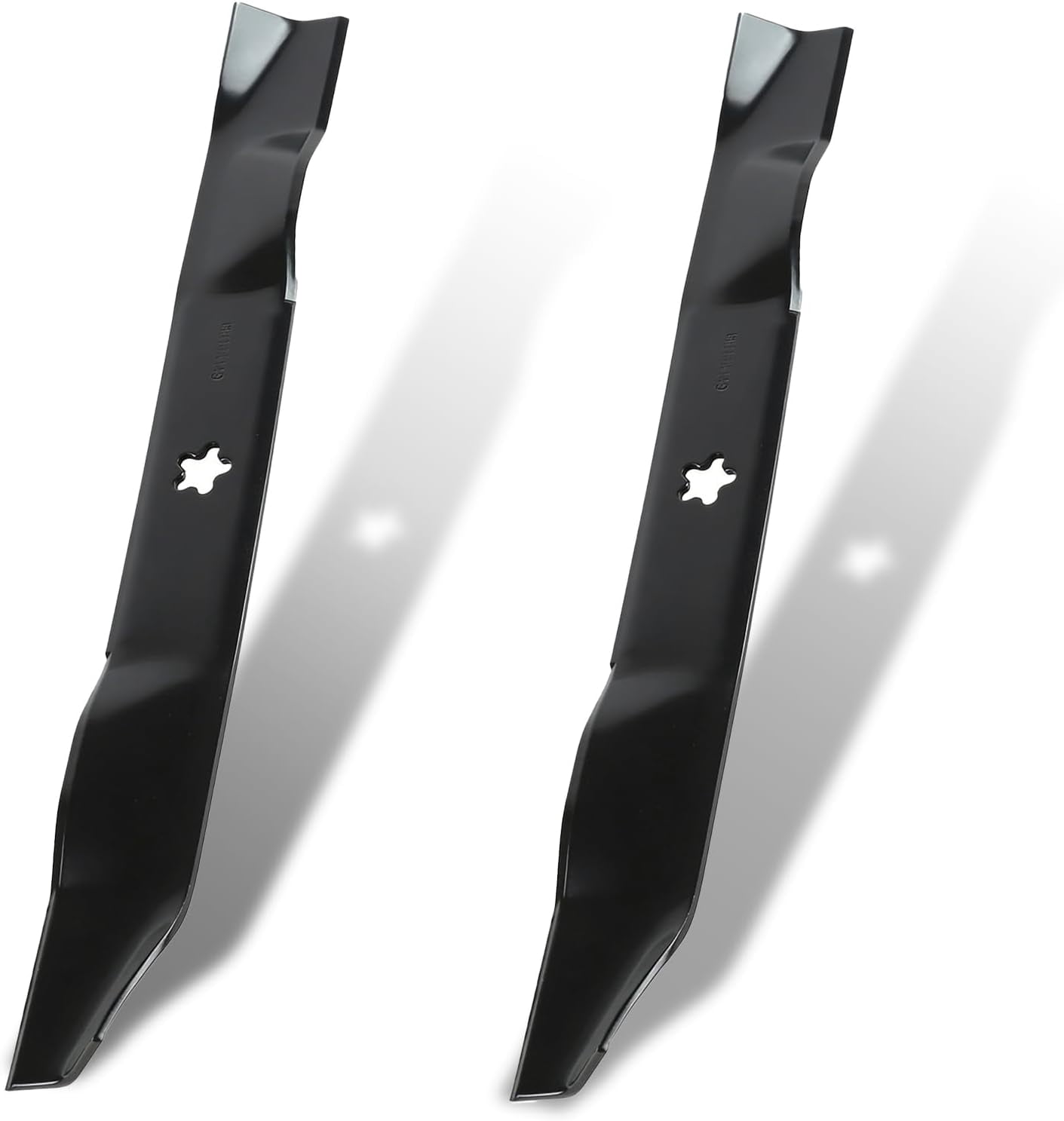 GANCO 134149 532134149 138971 138498 Mulching Blades Replacement Part for Husqvarna YTH18542 YTH1842 Poulan Pro Lawn Mower with 42" Deck (Pack of 2 Lawn Mower Blades)