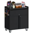 thumbnail image 1 of GANGMEI Metal Tool Chest with Wheels, Garage Storage Cabinet with Lock, Rolling Steel Storage Cabinet, Assembly Required, 1 of 8