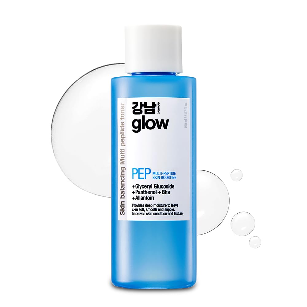 GANGNAM glow MultiPeptide Skin Boosting Toner Hydrating, Soothing