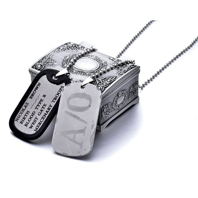 Gangsta nicolas dog tag best sale