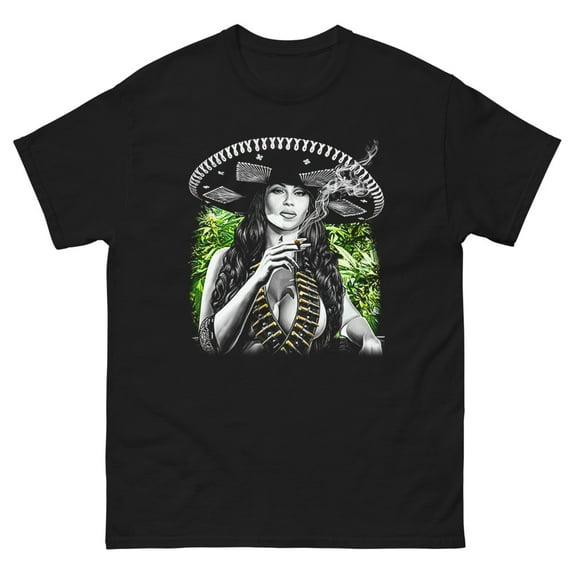 GANGSTER LOWRIDER STYLE LATINA 90S CHOLA Men's classic tee (2XL)