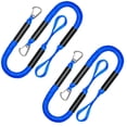 thumbnail image 1 of GANGXUN Bungee Dock Lines with Clips 2FT (4 Pack) – 1800LB Shock Absorbing Boat Ropes for Jet Ski, Kayak, Truck, 1 of 6