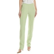 GANNI womens  Stretch Suiting Tight Pant, 38, Green