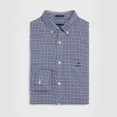 thumbnail image 1 of GANT Persian  Blue Windblown Oxford Check Button Down Shirt 3016430 Size M, 1 of 3